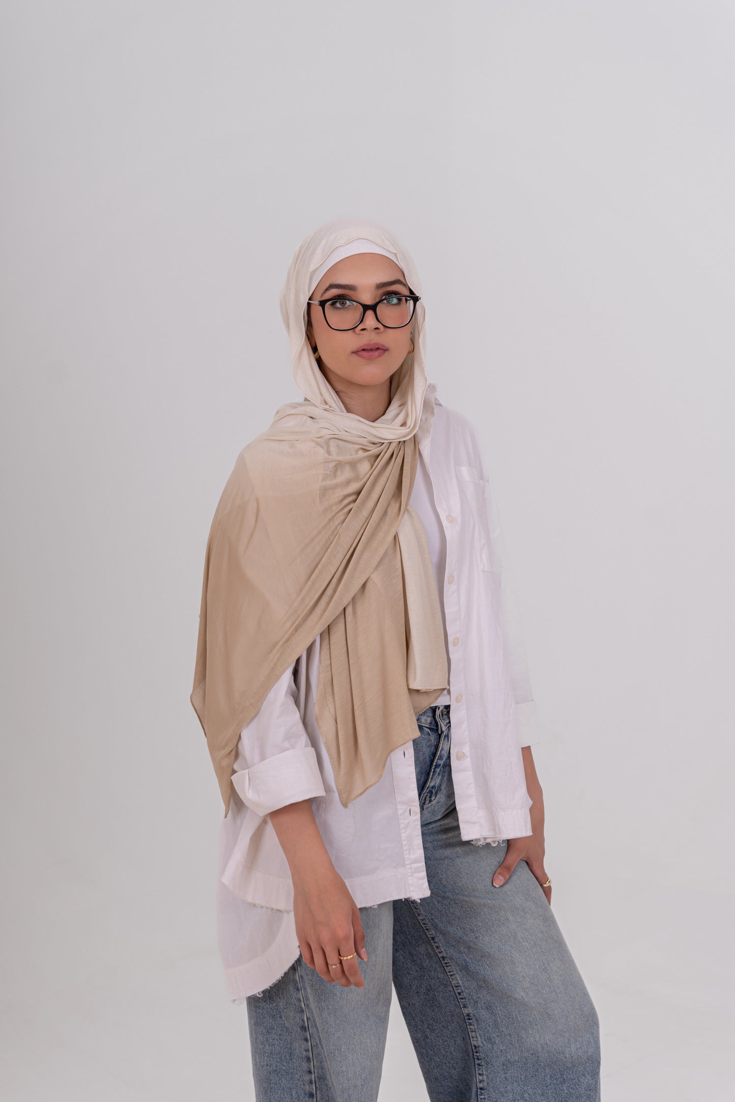 Ombré - Off White x Light Beige